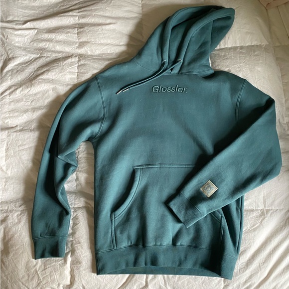 Glossier | Sweaters | Glossier Hoodie Sage Green Limited Edition | Poshmark